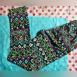Multicoloured patterned Leggings 2/30 3/40